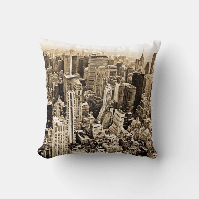 Beautiful New York City Cushion (Front)