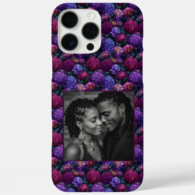 Beautiful Newlywed Gift Hydrangeans Flower Photo  Case-Mate iPhone Case (Back)