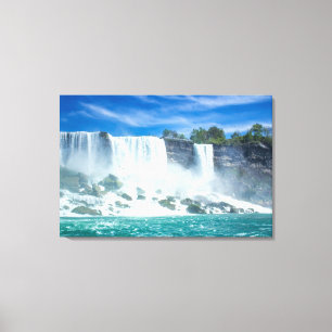 Beautiful Niagara Falls at Midday Canvas Print