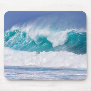 Beautiful North Shore Beach Honolulu Hawaii Mouse Mat