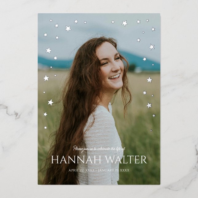 Beautiful North Star Celebration of Life (Front)