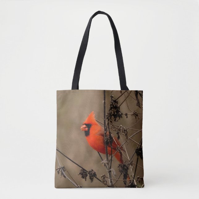 Beautiful Northern Cardinal  Tote Bag (Front)