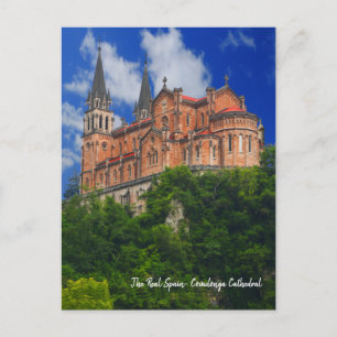 Beautiful Northern Spain- Covadonga Postcard