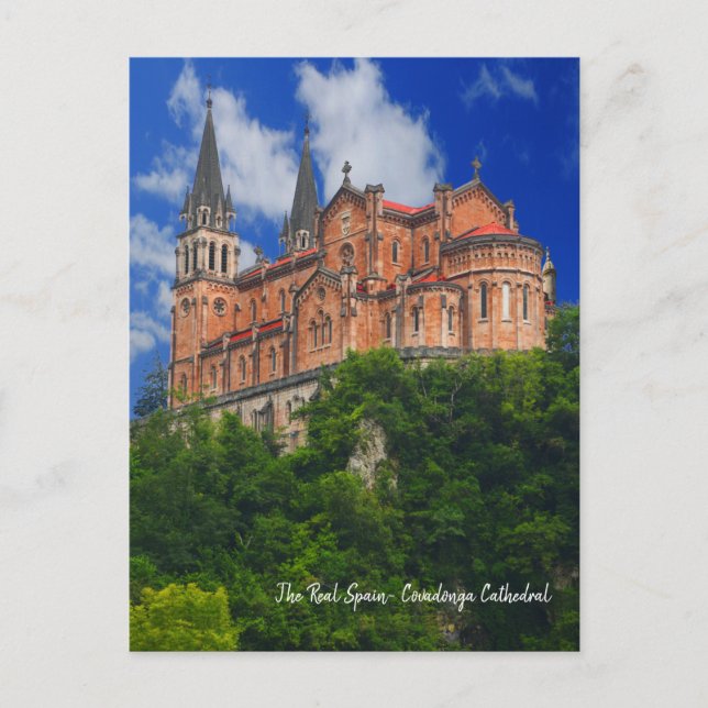 Beautiful Northern Spain- Covadonga Postcard (Front)