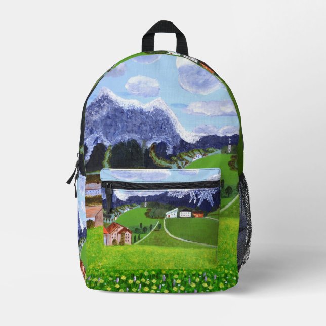 Beautiful Norway Backpack  (Front)