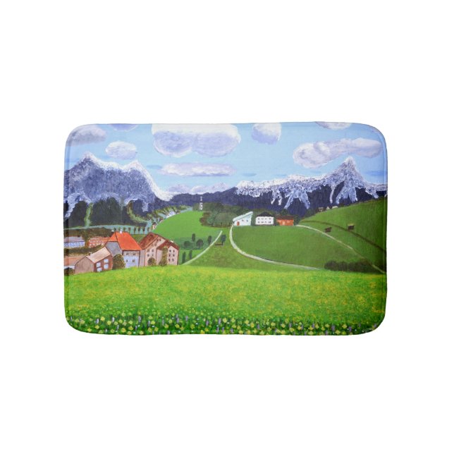 Beautiful Norway Bath Mat (Front)