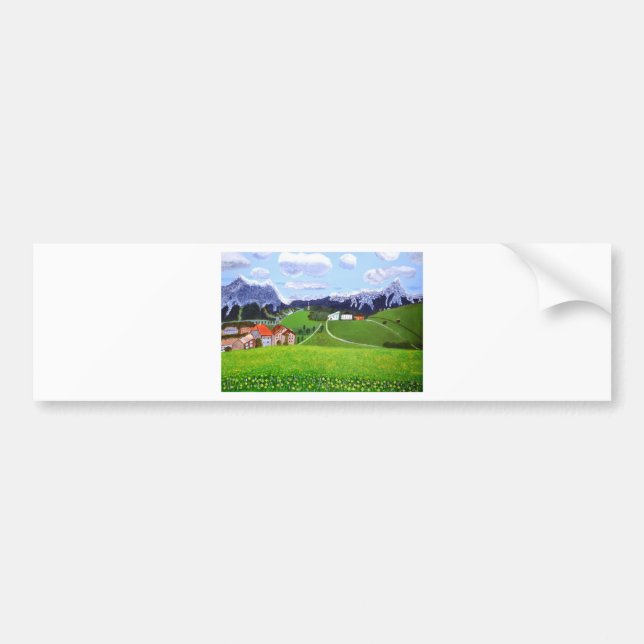 Beautiful Norway Bumper Sticker (Front)