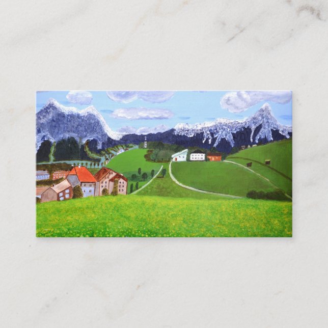 Beautiful Norway business card  (Front)