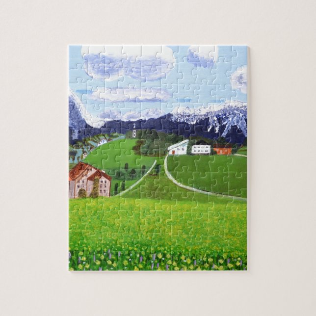 Beautiful Norway Jigsaw Puzzle (Vertical)