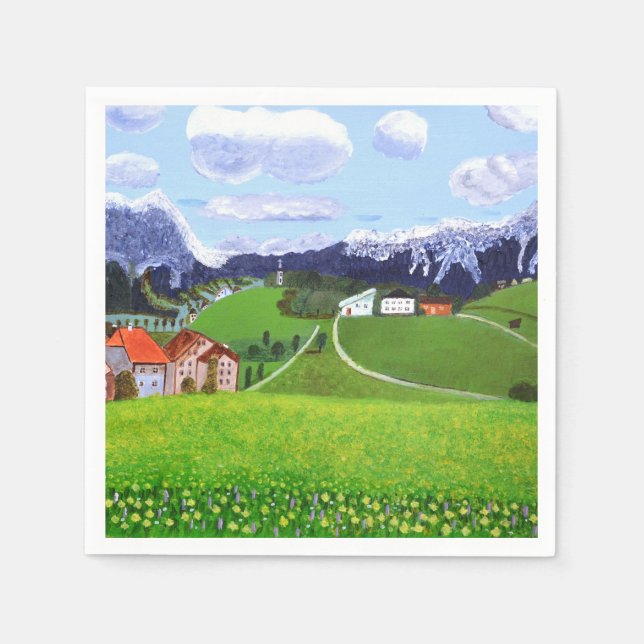 Beautiful Norway napkins  (Front)