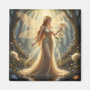 Beautiful November Topaz Fairy Magnet