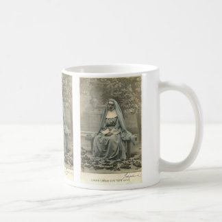 beautiful nun coffee mug