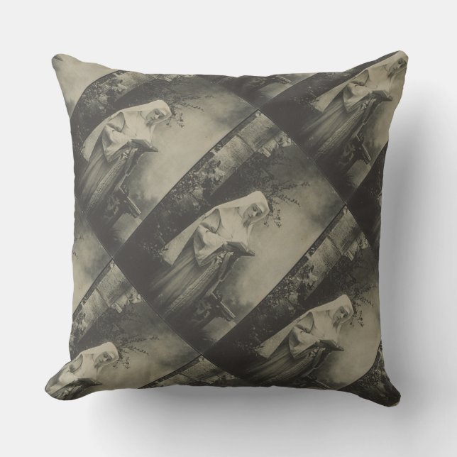Beautiful Nun Cushion (Front)