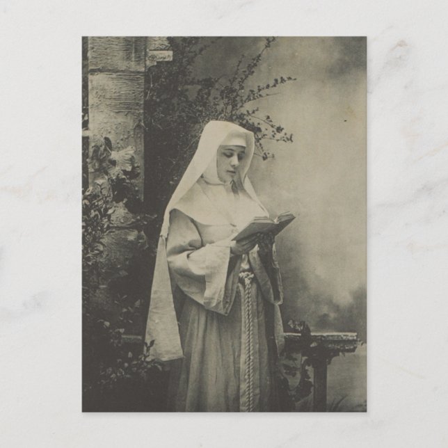 Beautiful Nun Postcard (Front)