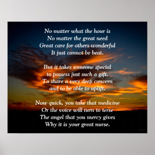 Beautiful Nurse Poster