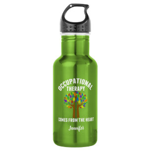 Beautiful Occupational Therapy Tree Quote 532 Ml Water Bottle