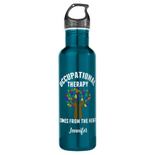Beautiful Occupational Therapy Tree Quote 710 Ml Water Bottle