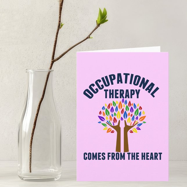 Beautiful Occupational Therapy Tree Quote Card (Creator Uploaded)