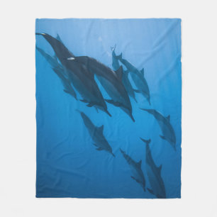 Beautiful Ocean Creatures Fleece Blanket