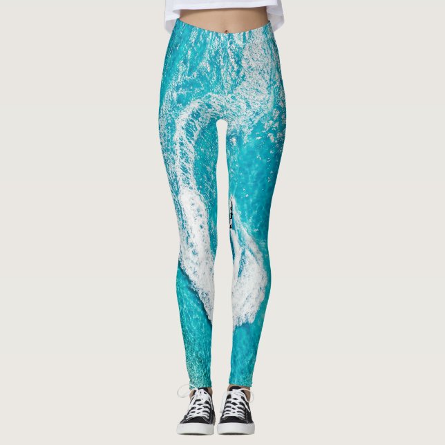 Beautiful Ocean Creatures Leggings (Front)