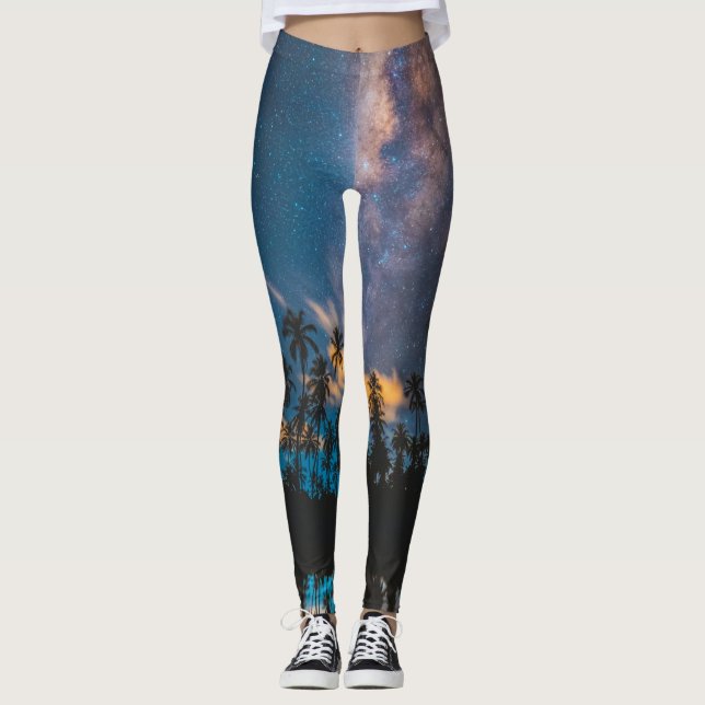 Beautiful Ocean Creatures Leggings (Front)