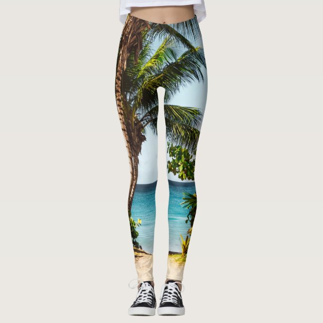 Beautiful Ocean Creatures Leggings (Front)