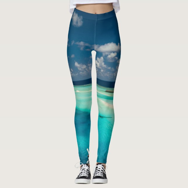 Beautiful Ocean Creatures Leggings (Front)
