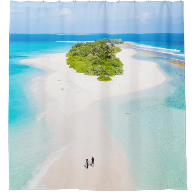 Beautiful Ocean Creatures Shower Curtain (Front)