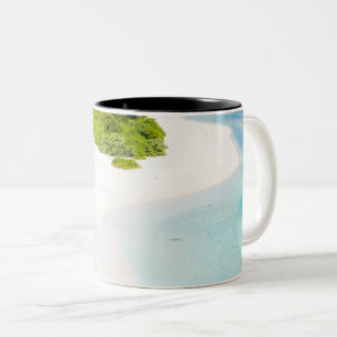 Beautiful Ocean Creatures Two-Tone Coffee Mug