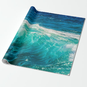 Beautiful Ocean Waves Wrapping Paper