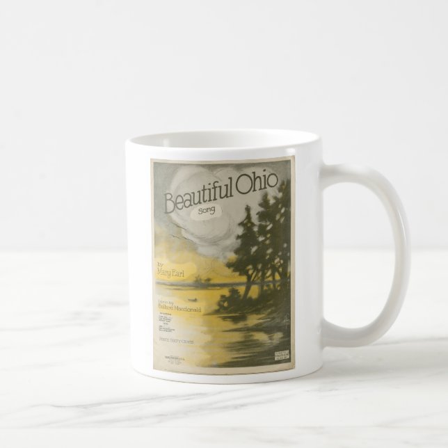 Beautiful Ohio Coffee Mug (Right)
