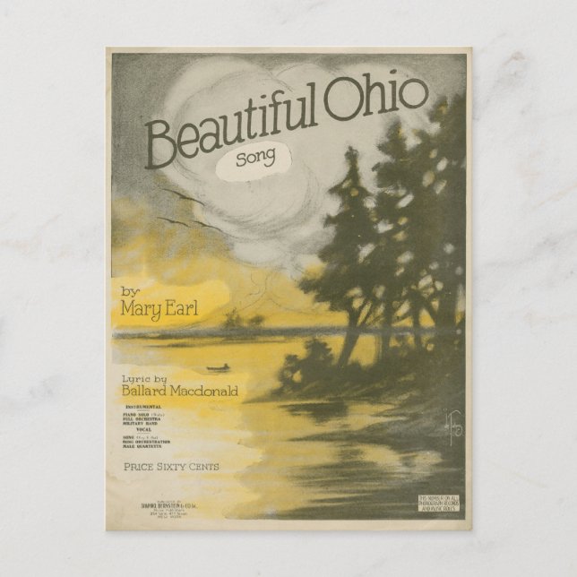 Beautiful Ohio Postcard (Front)