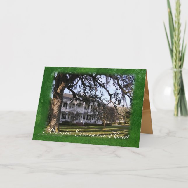 Beautiful ol' Mansion-customise-any occasion Card (Front)