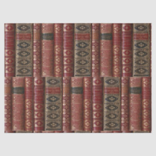 Beautiful Old Book Spines (Dictionary 2) Tissue Paper