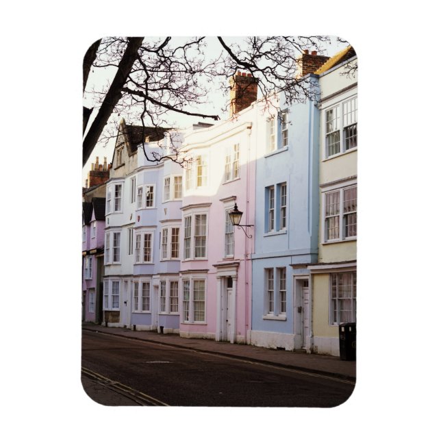 Beautiful old Town Houses Magnet (Vertical)