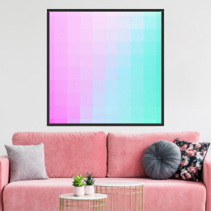 Beautiful Ombre Design Canvas Print