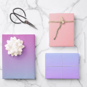 Beautiful Ombre  Wrapping Paper Sheet