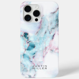 Beautiful Opalescent Marble iPhone 15 Pro Max Case