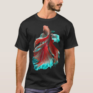 Beautiful Orange Guppy fish Fancy Guppies Thai fig T-Shirt