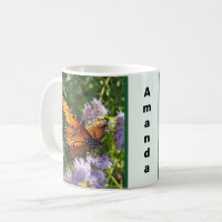 Beautiful Orange Monarch Butterfly Photo Floral