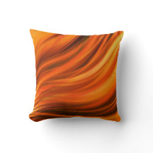Beautiful orange pillow