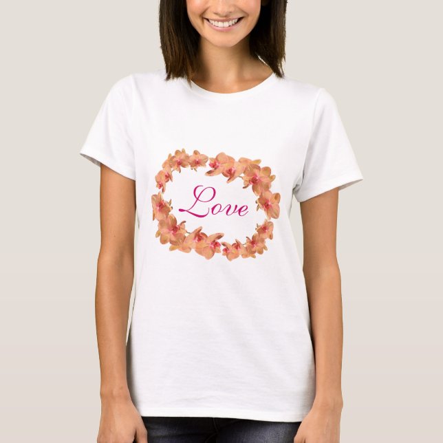 Beautiful orchids T-Shirt (Front)