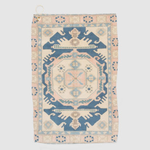 Beautiful Oriental Antique Kilim Rug  Golf Towel