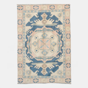 Beautiful Oriental Antique Kilim Rug  Tea Towel