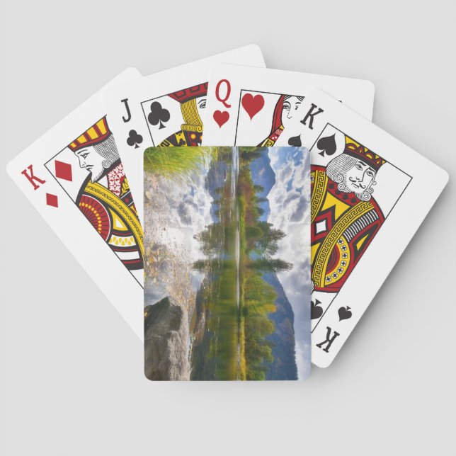 Beautiful Outdoor Scenery Deck of Playing Cards (Back)