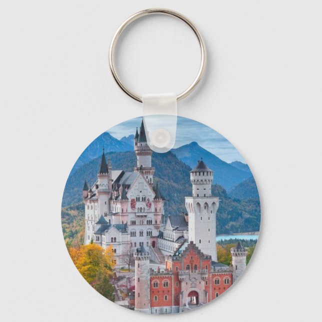Beautiful Outdoor Scenery Key Chain (Front)