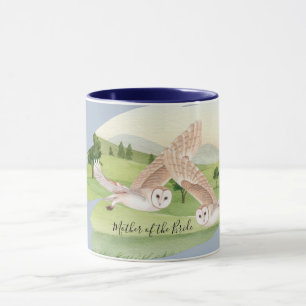 Beautiful OWLS Wedding Mug
