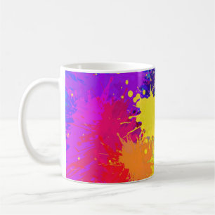Beautiful Paint Splash Coffee Mug