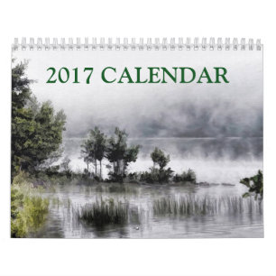 Beautiful Painting Abstract Art of Landscape 2017 Calendar