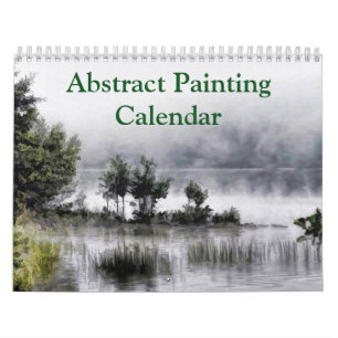 Beautiful Painting Abstract Art of Landscape 2025 Calendar